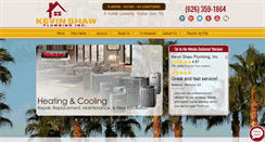 Desktop Screenshot of kevinshawplumbing.com